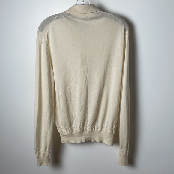 VINTAGE 70’s Cream Pull Over Sweater - Picture 2 of 9